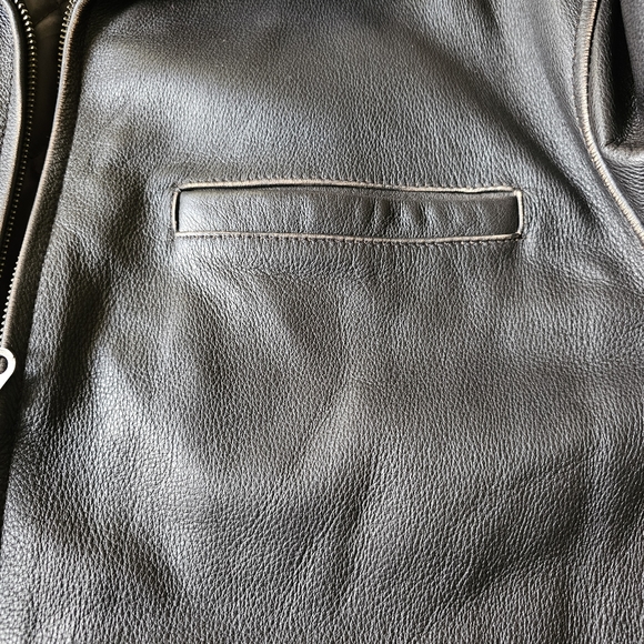 MENS LEATHER JACKET - Picture 4 of 9